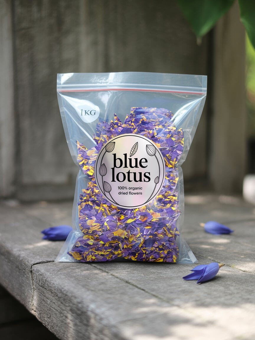 Tea-Cut Blue Lotus Flower 1kg