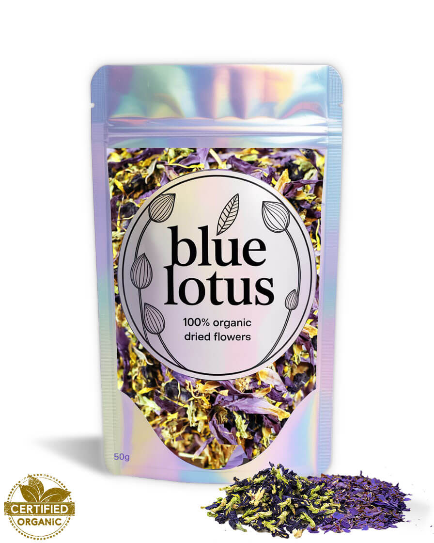 Blue Lotus Tea Blends -butterfly pea 50g